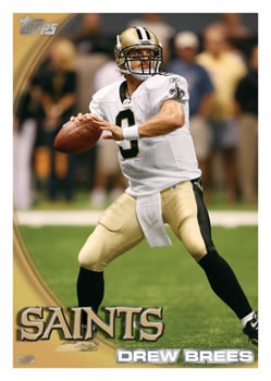 2010 JAHRI EVANS TOPPS *ONLY* ROOKIE RC #319 NEW ORLEANS SAINTS BLOOMSBURG