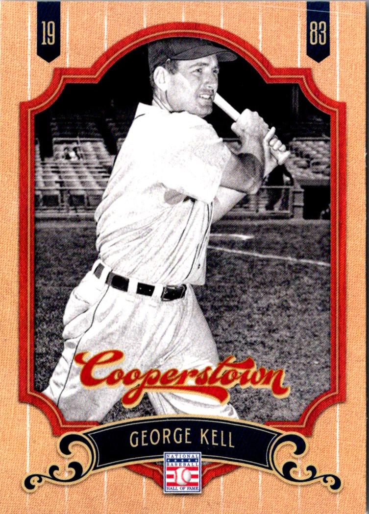  1947 Exhibits George Kell Detroit Tigers (Baseball