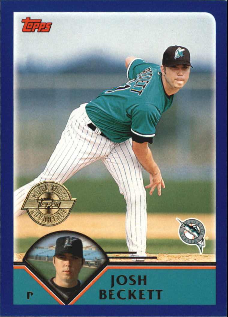 Buy Josh Beckett Cards Online  Josh Beckett Baseball Price Guide