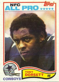 Tony Dorsett football card (Dallas Cowboys) 1994 Staubach Football #2 :  Collectibles & Fine Art 