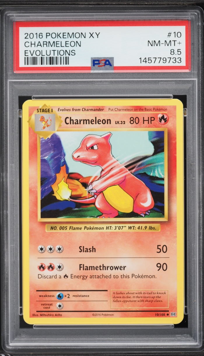 2016 Pokemon XY Evolutions #10/108 Charmeleon Value null | Collectibles.com