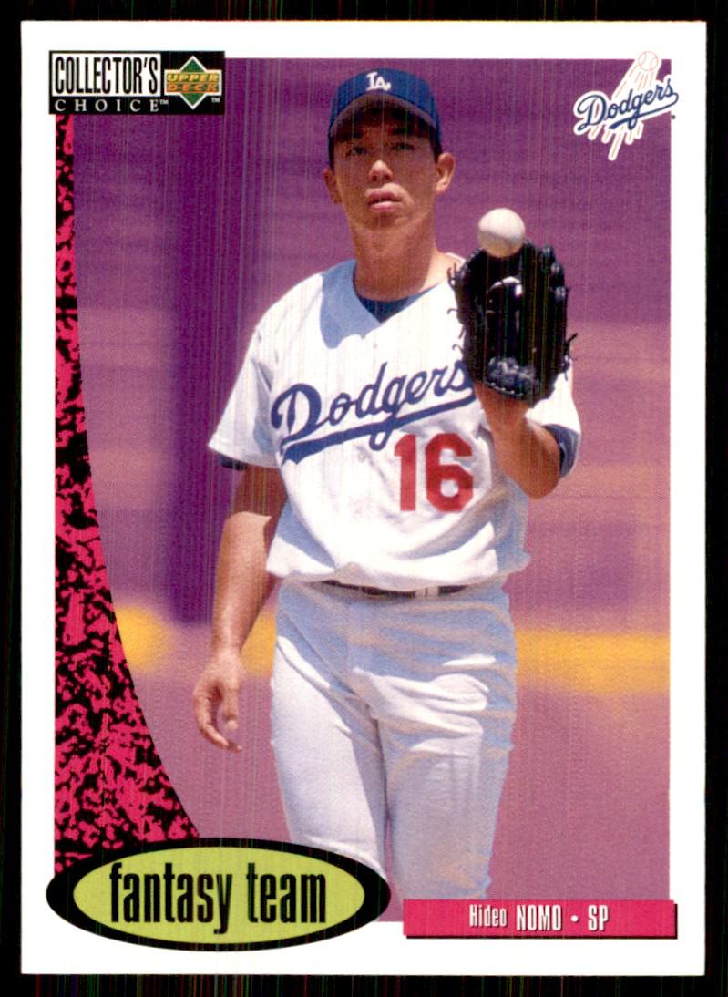 Hideo Nomo Cards: Values, Rookies | Collectibles.com