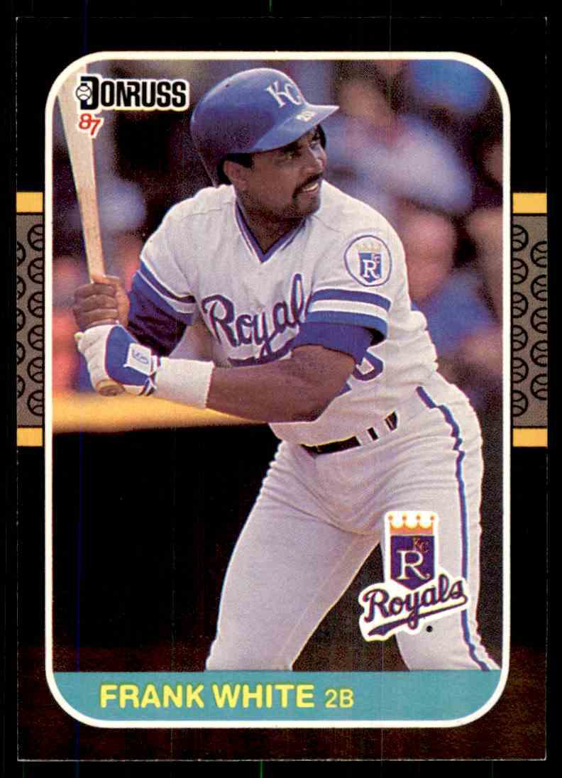 1982 OPC O-Pee-Chee Baseball Frank White #156 Kansas City Royals