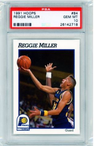 1991 Hoops Reggie Miller #84
