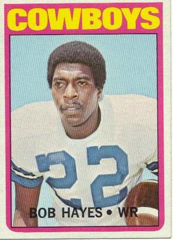 1970 Kellogg's Football #39 Bob Hayes Dallas Cowboys