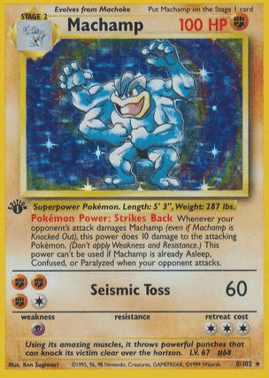 2000 Machamp #8/102 (Base Set, Holo)