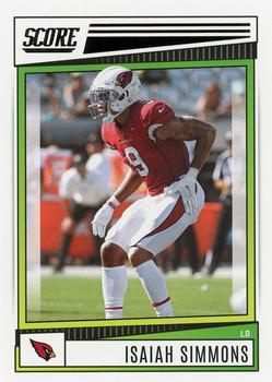 Isaiah Simmons Panini 2020 Rated Rookie Clearly Arizona Cardinals #RR