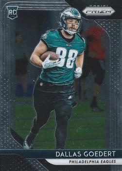 Dallas Goedert 2021 Panini Playbook Down & Dirty Jersey Card #DND