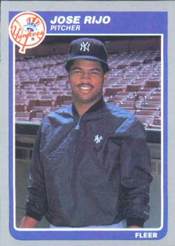 Topps 1986 A's Jose Rijo #536 Baseball Card - READ DESCRIPTION