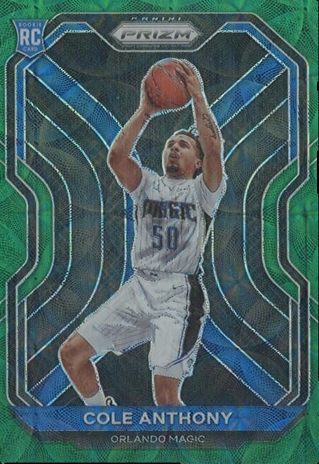 Cole Anthony Cards: Values, Rookies | Collectibles.com