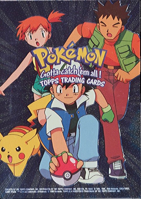 pokemon the first movie topps trading cards value Pokemon The First Movie 1999 Topps Blue Logo Booster Box – TBC Games main image 0
