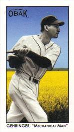 Charlie Gehringer Signed HOF Plaque Postcard JSA COA Detroit Tigers  Autograph - - Inscriptagraphs Memorabilia