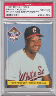 1990 White Sox Coca Cola Frank Thomas