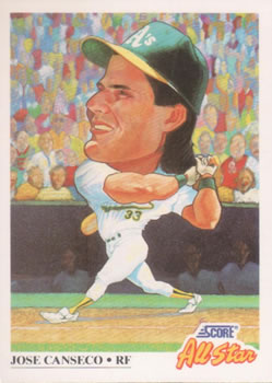 score jose canseco 441 psa Values - MAVIN