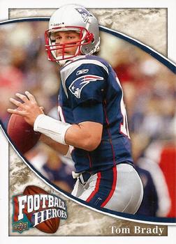 Tom Brady 2009 Upper Deck UD Football Heroes #71 Patriots