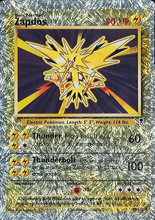 Zapdos Trading Cards: Values, Rookies & Hot Deals | Cardbase