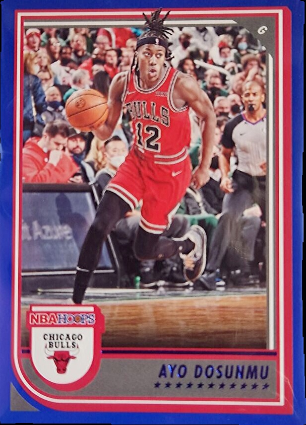 その他 ayo dosunwo sign card Ayo Dosunmu Chicago Bulls Autographed 2021-22 Panini Prizm Green