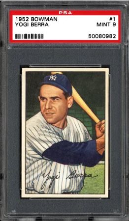 1952 Bowman Yogi Berra #1