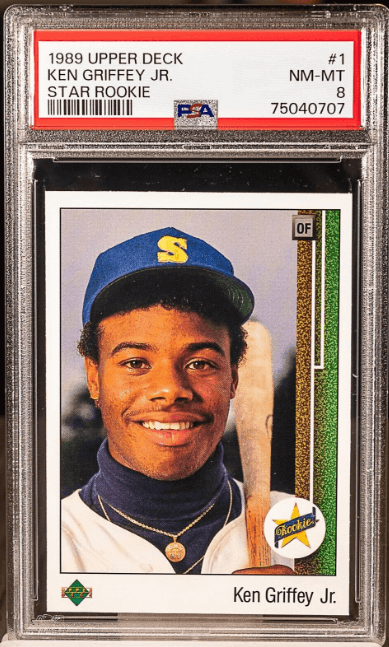 1989 Upper Deck Ken Griffey Jr. Rookie Card #1 (Star Rookie)