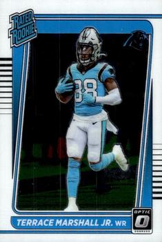 2022 PANINI SCORE FOOTBALL TERRACE MARSHALL JR. #47 CAROLINA PANTHERS