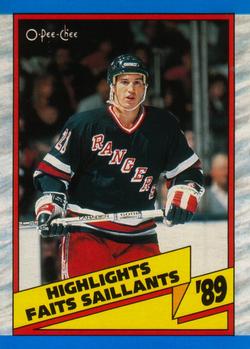1990 Upper Deck #315 Brian Leetch New York Rangers