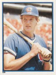 1989 Topps Jody Davis #115 Baseball Card Chicago Cubs (2x AS/GG)
