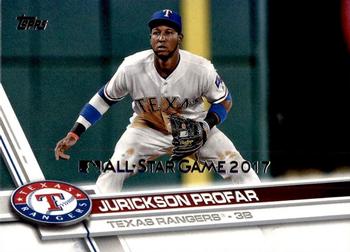 Jurickson Profar 2013 Topps Rookie #286 Texas Rangers Baseball Card