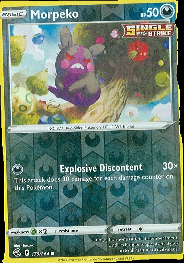 morpeko pokemon card value Morpeko - 73/192