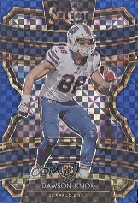 Dawson Knox 2019 Rookie Card! Panini Silver Prizm Autograph Mint Condition! Buffalo popular Bills Star Rookie TE Bills Mafia!