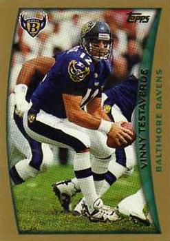 : 1999 Score Football #166 Vinny Testaverde New York