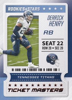 2021 Panini Playoff Derrick Henry Base #72 Tennessee Titans