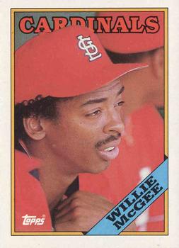 WILLIE Mcgee RC 1983 Fleer 15 Baseball Card St Louis -  Denmark