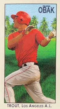  2011 Topps Heritage Minor League #44 Mike Trout RC - Arkansas  Travelers/Los Angeles Angels (Prospect/Rookie Card) MLB Baseball Card NM-MT  : Collectibles & Fine Art