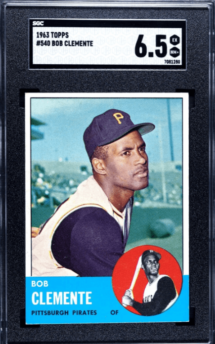 1963 Topps Roberto Clemente #540