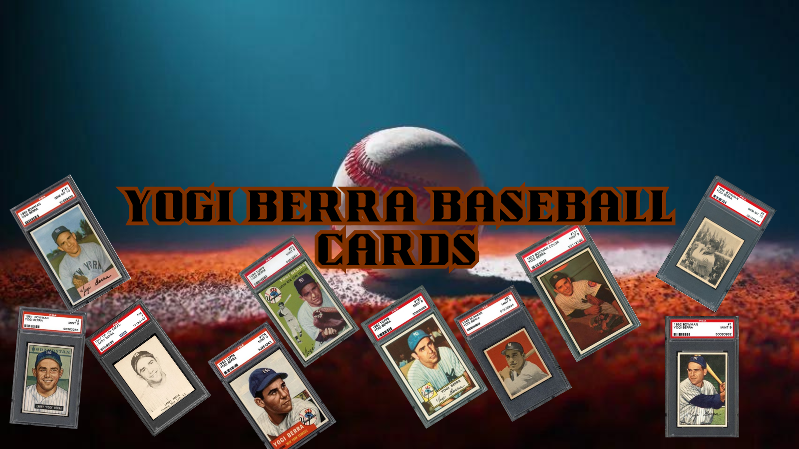 Best & Most Expensive Yogi Berra Cards Cardbase