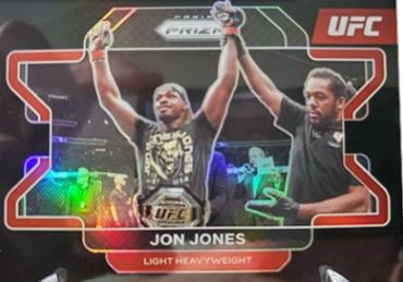2022 Panini Prizm UFC Black Parallel Jon Jones #4 1/1 - $11,982