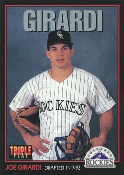 1993 Triple Play Tim Wakefield Pittsburgh Pirates #50 Baseball Card GMMGD