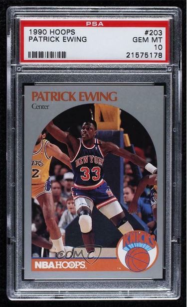 1990 Hoops Patrick Ewing #203