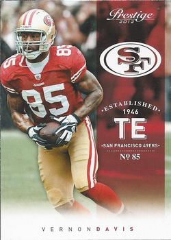 2011 Topps Vernon Davis San Francisco 49ers #63