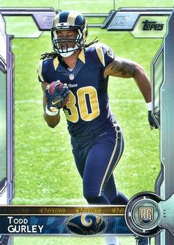 Todd Gurley Los Angeles Rams Pixel Art 30 Greeting Card by Joe