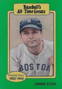 2014 Topps 1989 Die-Cut Minis #TM-22 Jimmie Foxx Boston Red Sox Baseball  Card