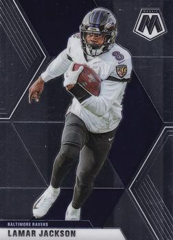 2020 Panini Mosaic Lamar Jackson #251 Pro Bowl Baltimore Ravens