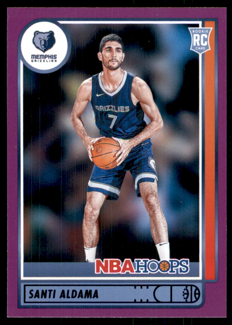 2021-22 Court Kings SANTI ALDAMA RC Jersey Rookie Expression Memphis @NV71