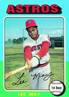  1969 Topps # 405 Lee May Cincinnati Reds (Baseball Card) VG Reds  : Collectibles & Fine Art