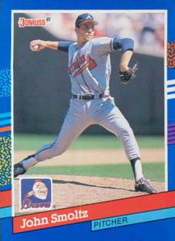 1989 Dubuque Atlanta Braves - [Base] #_JOSM - John Smoltz