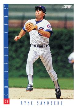 Greg Maddux 1993 Score #576 Chicago Cubs