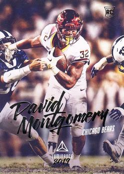 DAVID MONTGOMERY Jersey 2020 Panini Score Football 1ST Score FS-DM Chicago  Bears