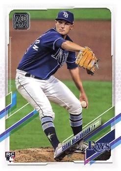 2023 Topps Series 1 Silver Rainbow Foil Shane McClanahan Tampa Bay Rays  #236