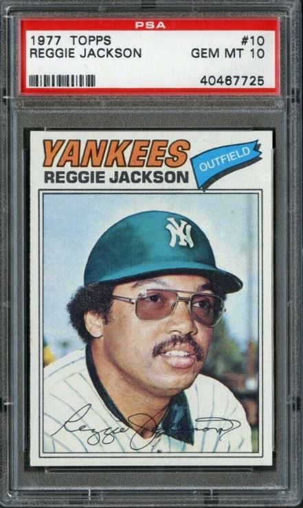 1977 Topps Reggie Jackson #10