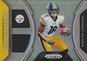 2019 Prizm #352 Diontae Johnson Pittsburgh Steelers Signed Rookie Card At  Camp